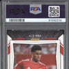 Marcus Rashford 2020-21 Panini Prizm S-MRA Signatures Red Stars PSA 8/10