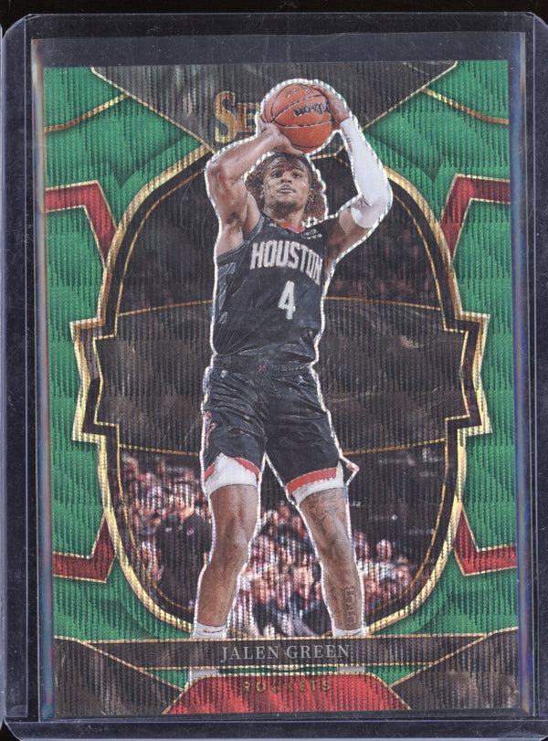 Jalen Green 2022-23 Panini Select 52 Green Wave 22/50