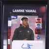 Lamine Yamal 2024 Topps Barcelona Focus 2023-24 SA-LY Snapshot Autograph Card