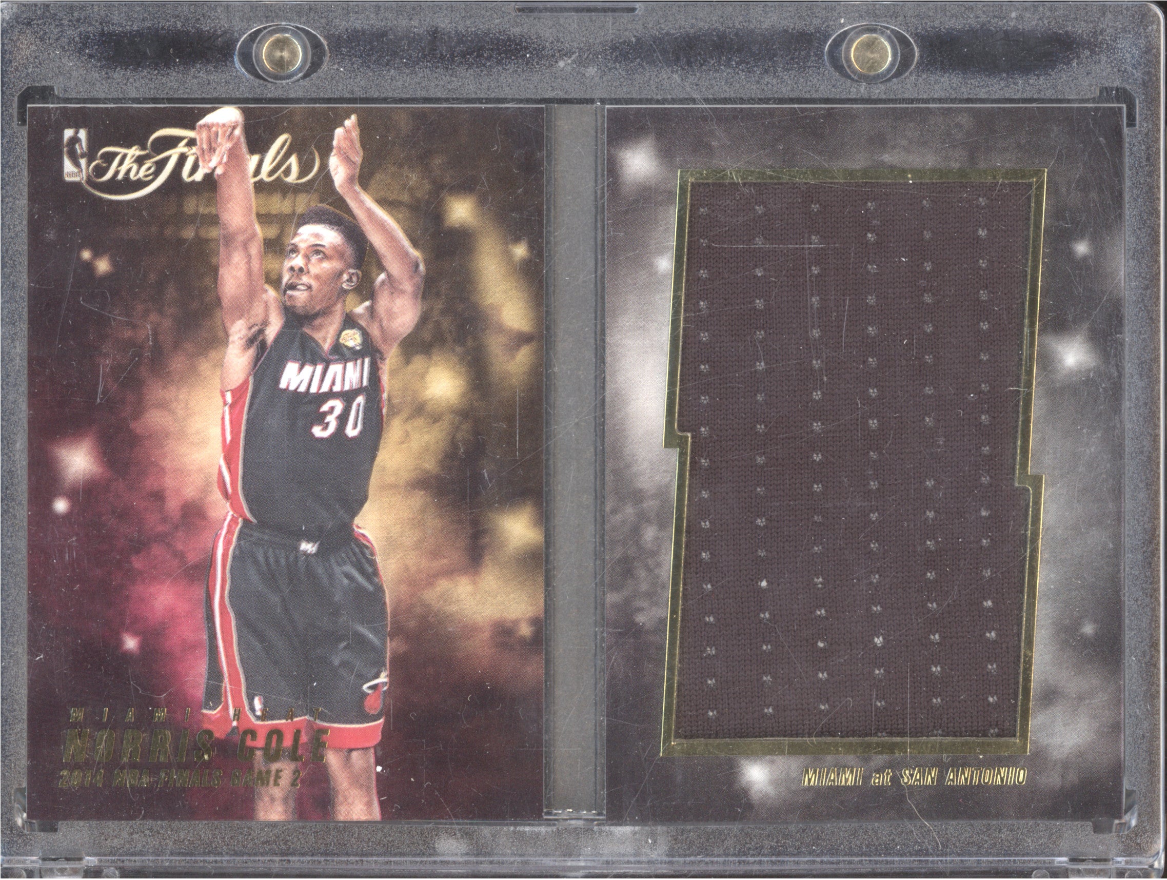 Norris Cole 2014-15 Panini Preferred NBA Finals Game 2 Booklet 94/99