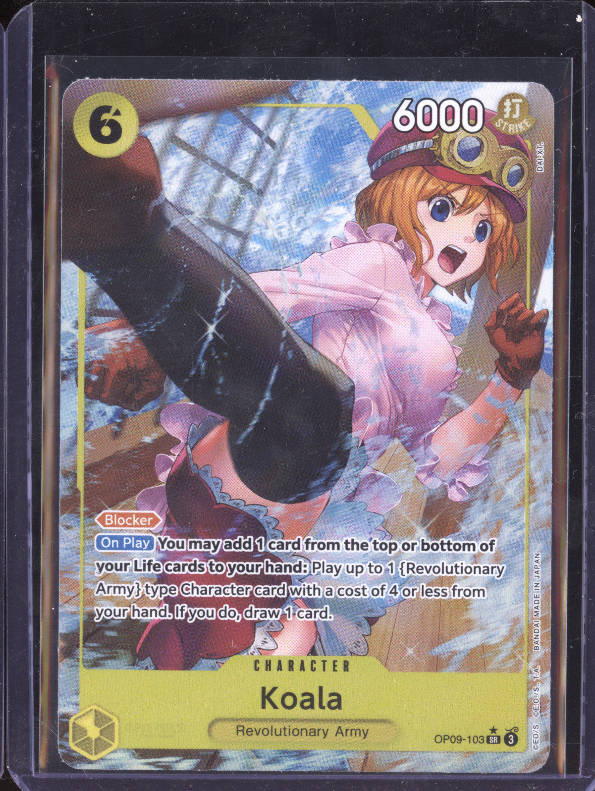 Koala 2024 One Piece Emperors in the New World OP09-103 Super Rare Alt Art