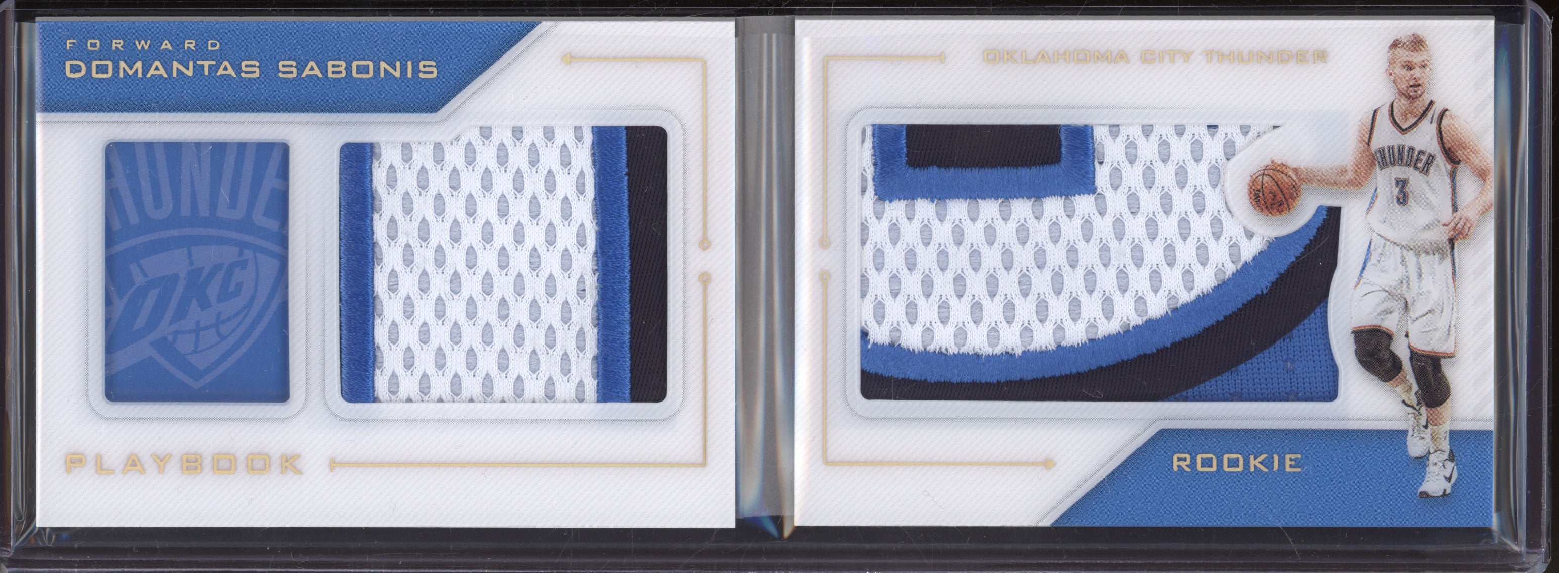 Domantas Sabonis 2016-17 Panini Preferred 6 Playbook Rookie Jumbo Booklet 1/10