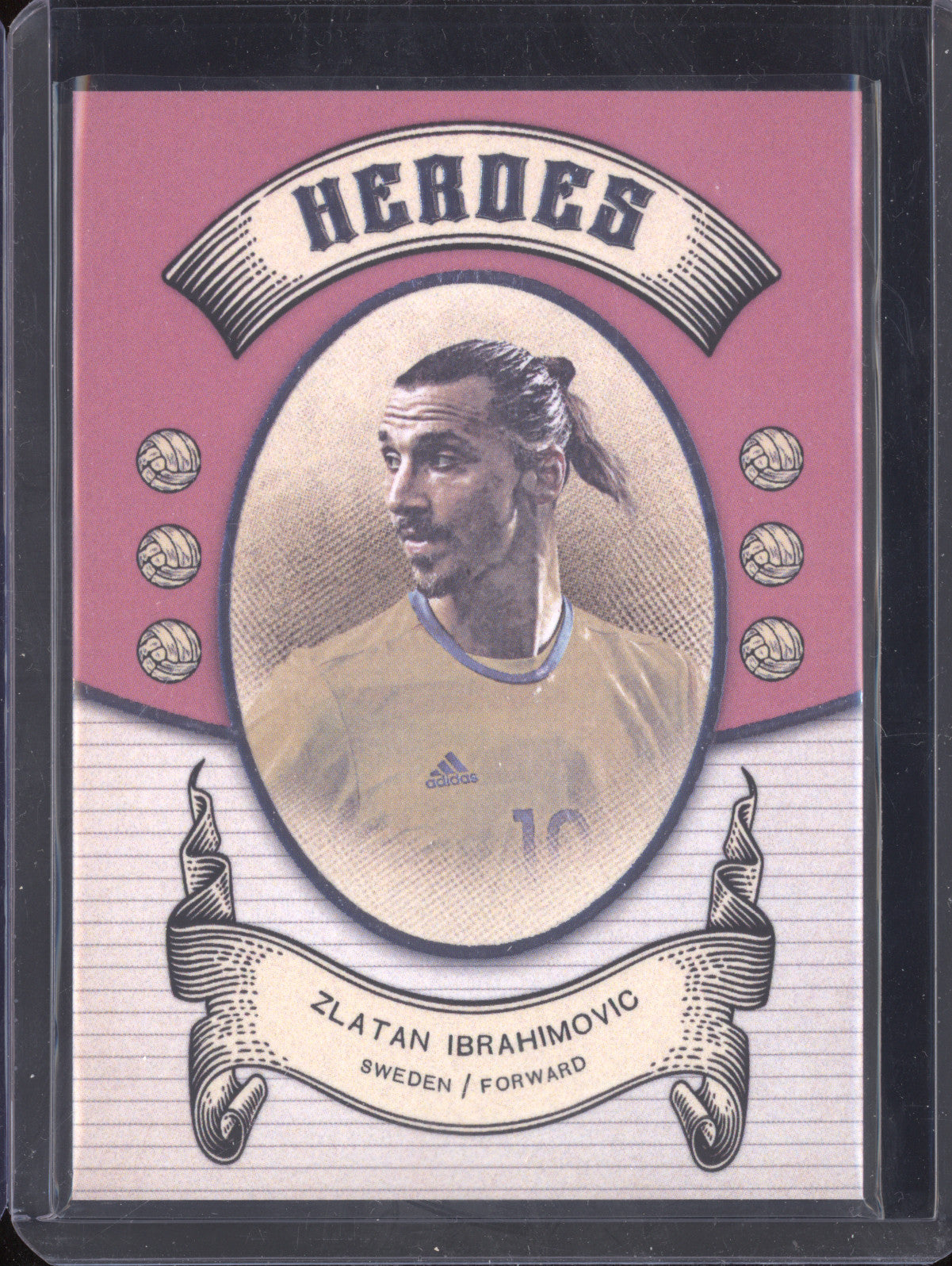 Zlatan Ibrahimovic 2024 Futera Vintage FH29 Heroes 4/7