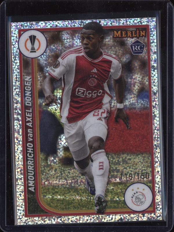 Amourricho van Axel Dongen 2023-24 Topps Merlin UCC 9 Speckle RC 119/150