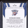 Ousmane Dieng 2022-23 Panini Immaculate RJ-DIG Remarkable Rookie Jerseys RC 85/99