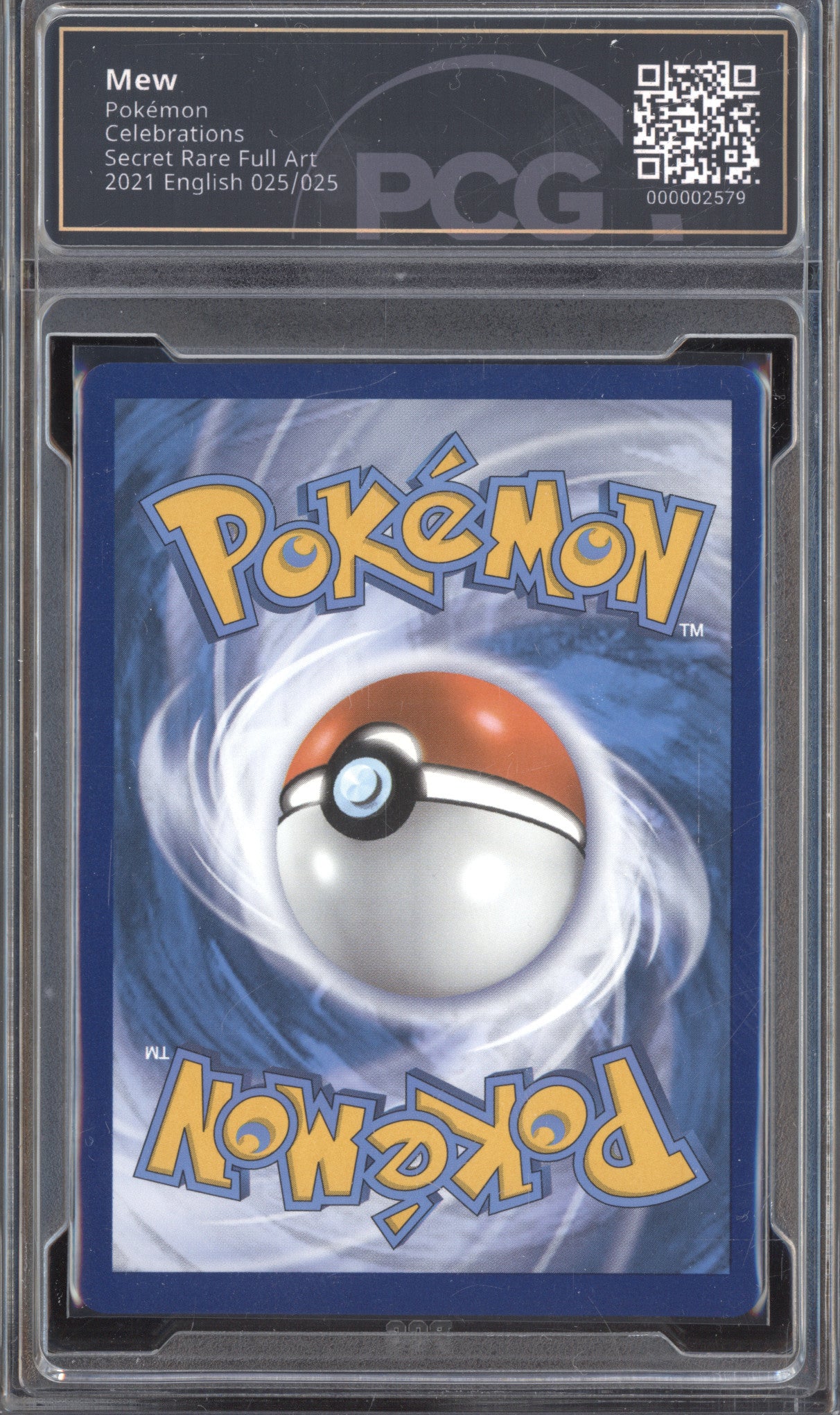 Mew 2021 Pokemon Celebrations 025/025 Hyper Rare PCG 10