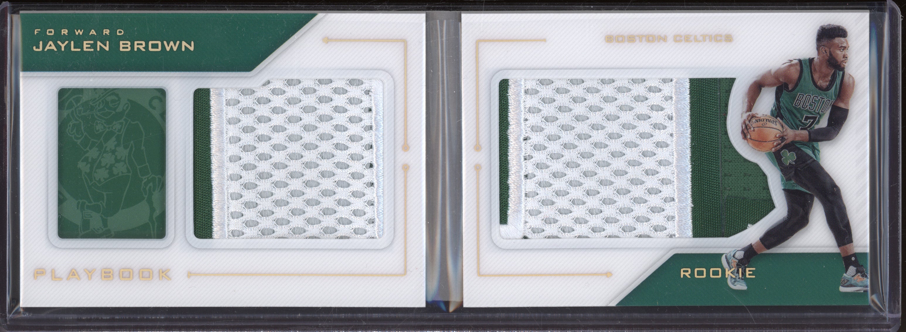 Jaylen Brown 2016-17 Panini Preferred 7 Playbook Rookie Jumbo Booklet RC 2/10