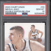 Nikola Jokic 2023-24 Panini Court Kings 30 Double Exposure Pink 3/8 PSA 10