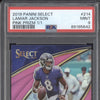 Lamar Jackson 2019 Panini Select 214 Pink Prizm 1/1 1/1 PSA 9