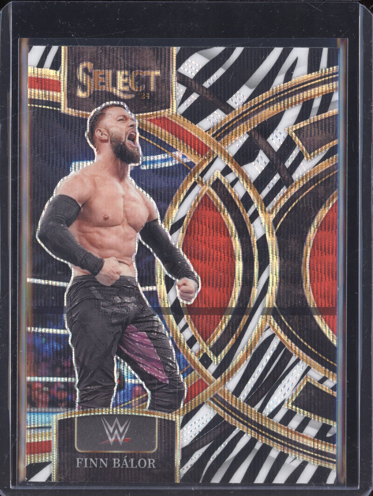 Finn Balor 2024 Panini Select 197 Zebra