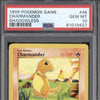 Charmander 1999 Pokemon Base Set 46/102 Shadowless PSA 10