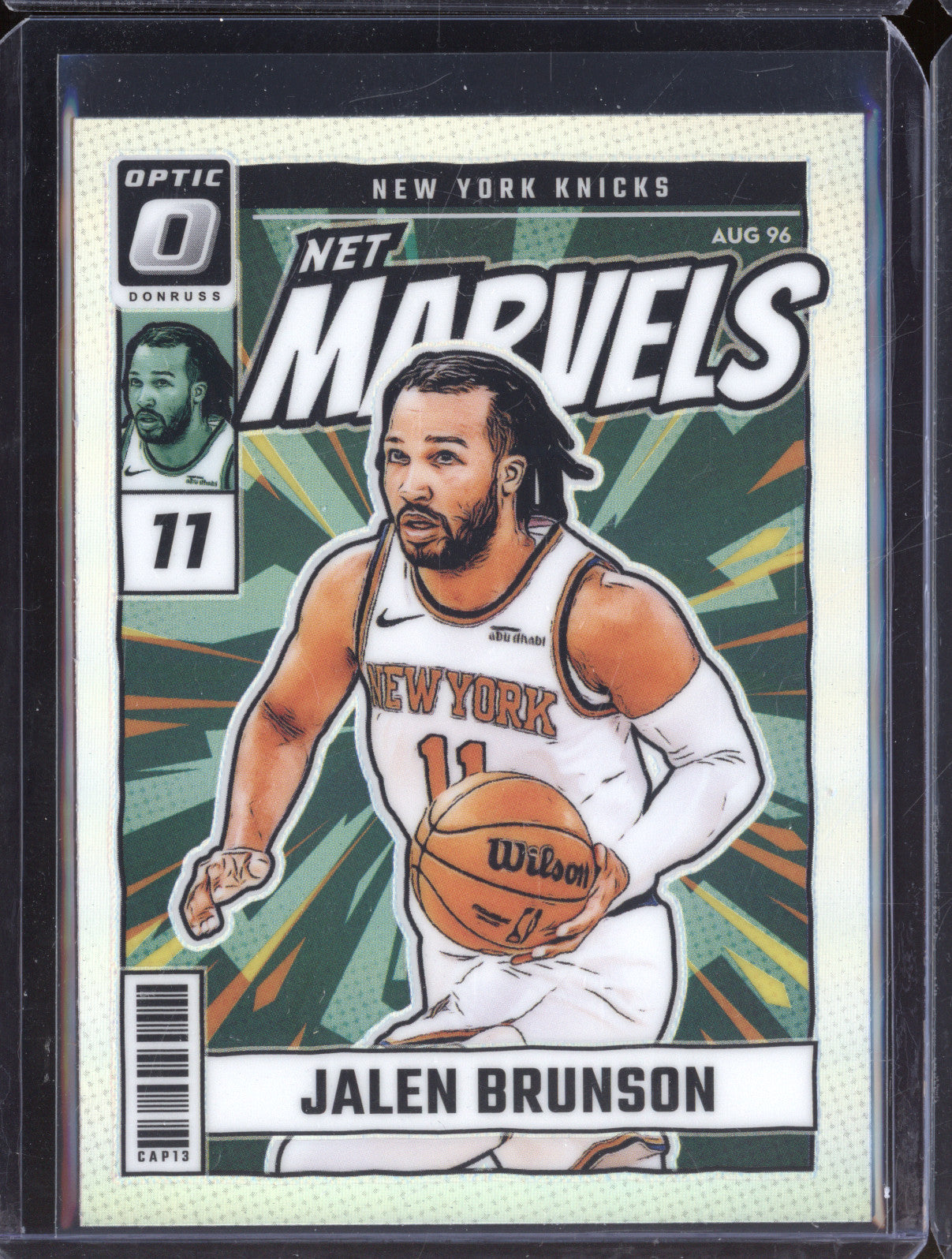Jalen Brunson 2024-25 Panini Donruss Optic 22 Net Marvels