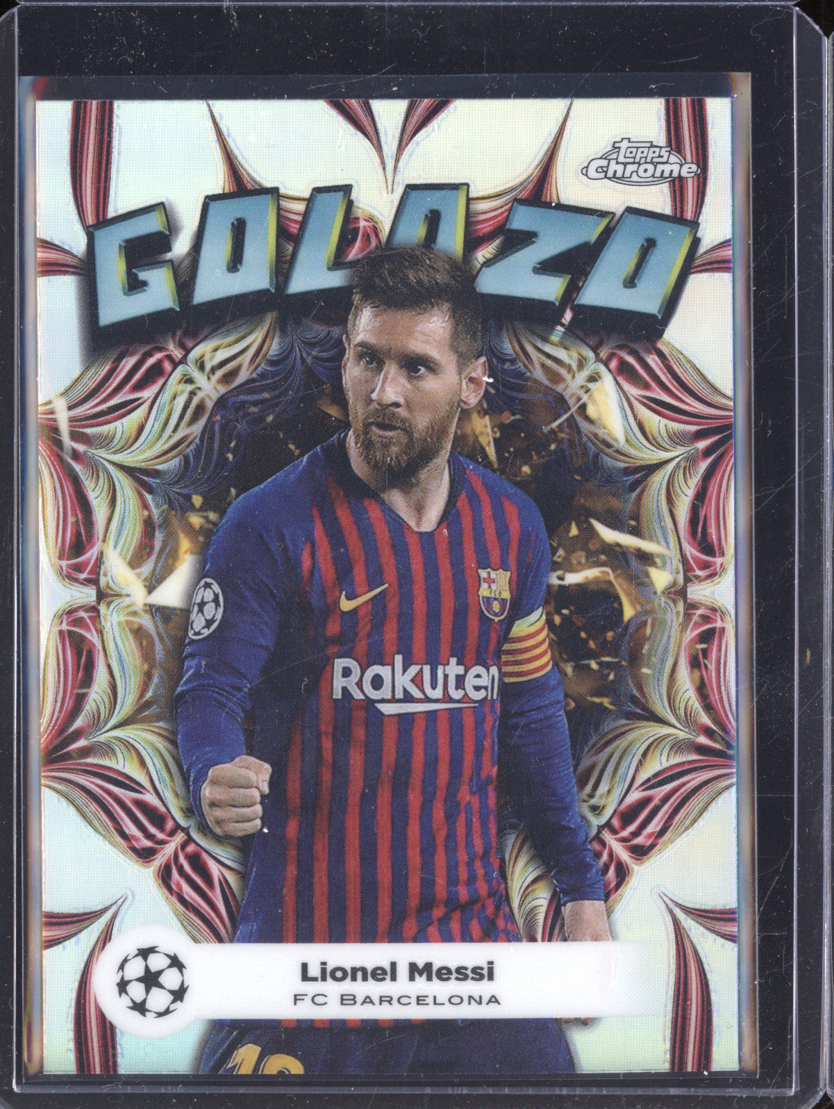 Lionel Messi 2023-24 Topps Chrome UCC GL-5 Golazo