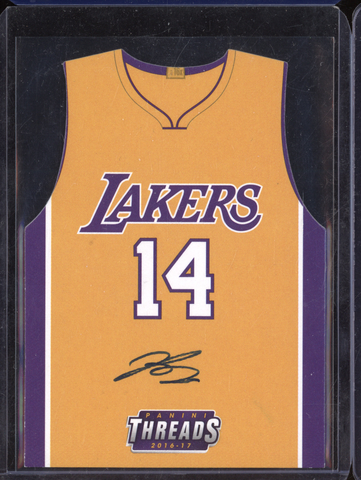 Brandon Ingram 2016-17 Panini Threads 1 Team Threads Rookie Die-Cut Auto 121/199