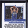 Luka Doncic 2023-24 Panini Donruss Optic 11 Red/Gold International 95/99