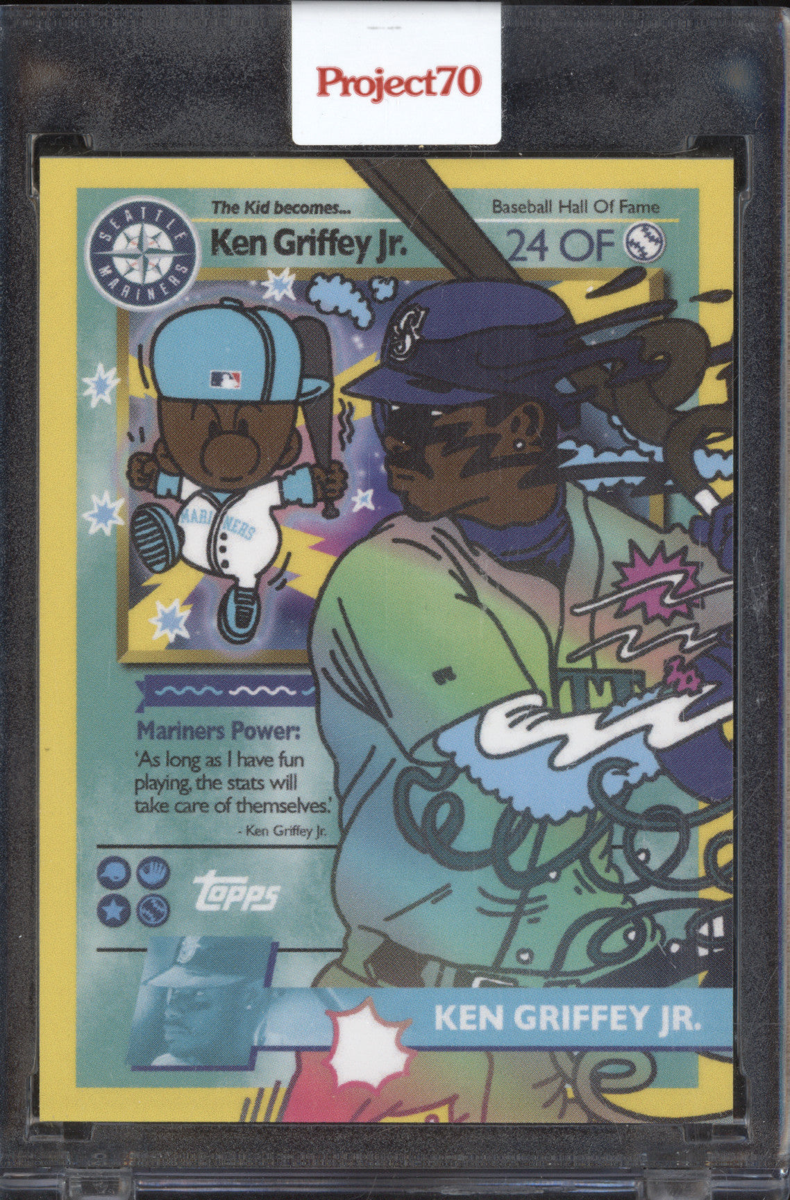 Ken Griffey Jr 2021 Topps Project 70 702