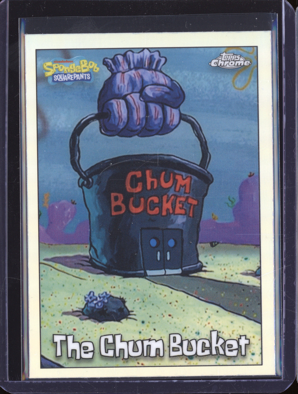 2025 Topps Chrome SpongeBob 25th Anniversary 48 The Chum Bucket Refactor