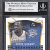 Kevin Durant 2013-14 Panini Select 136 Purple Pulsar 31/99 BGS 9