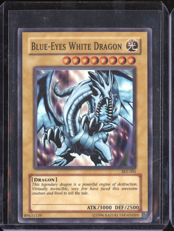 Blue-Eyes White Dragon 2004 Yugioh Kaiba Evolution SD SKE-001 Super Rare