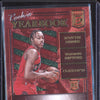 Scottie Barnes 2021-22 Panini Donruss Elite RY-SBA Red Green Asia Yearbook Auto RC