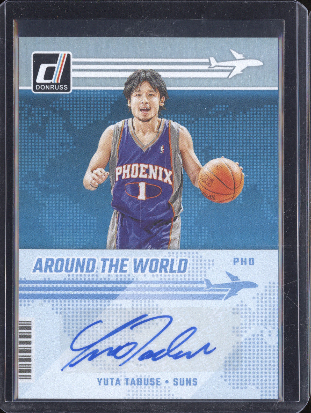 Yuta Tabuse 2024-25 Panini Donruss ATW-YTB Around the World Auto