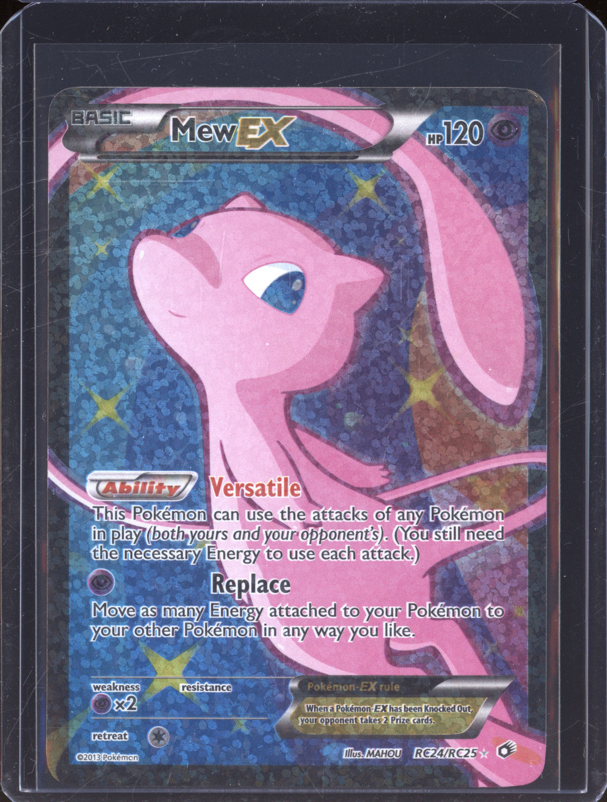 2013 Pokemon Mew Ex Legendary Treasures RC24/RC25 Radiant Collection Holo
