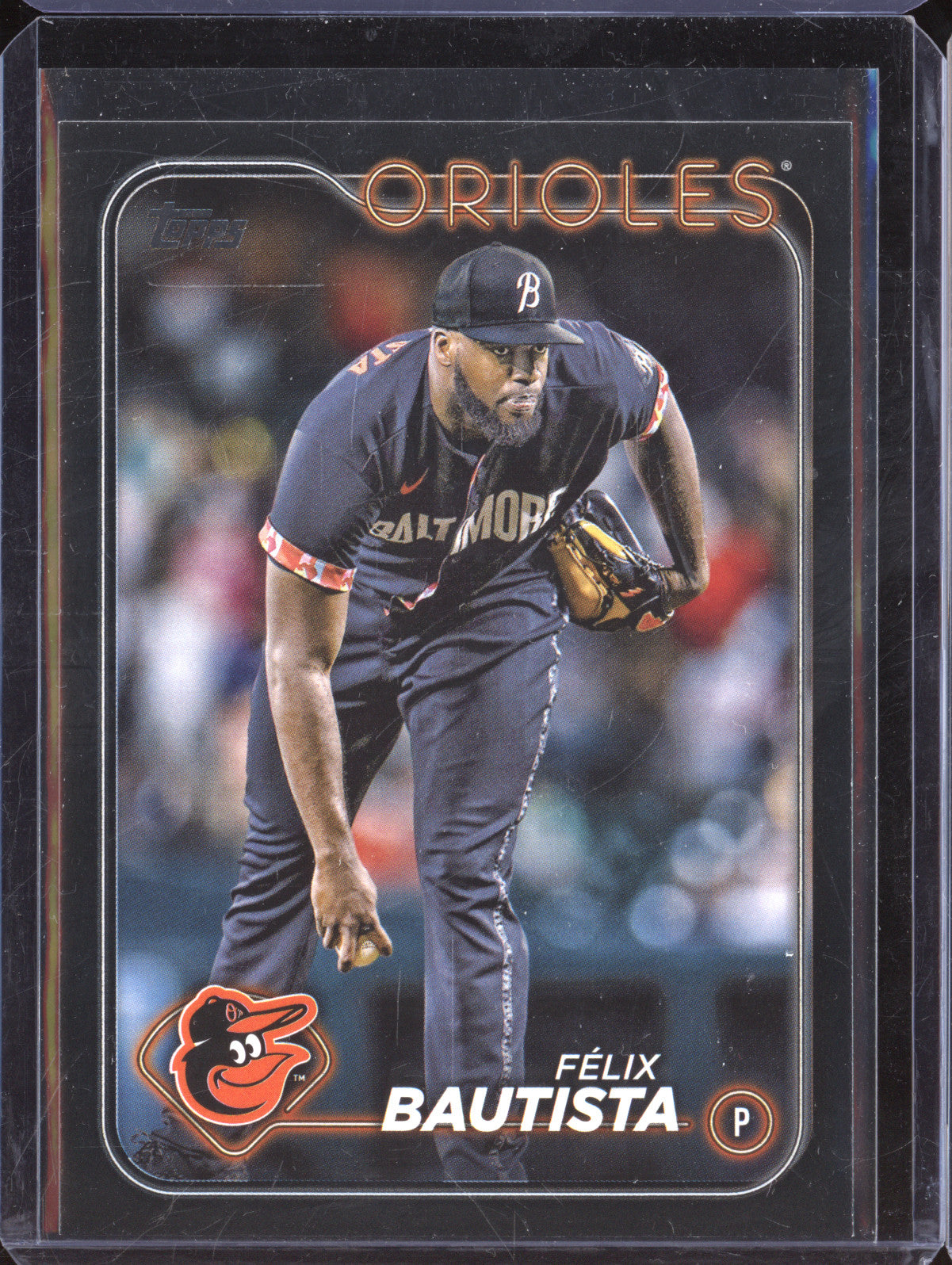 Felix Bautista 2024 Topps Update 45 Black 24/73