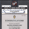 Henrik Larsson 2023 Topps Pristine Road to UEFA Euro 2024 Gold Auto 43/50