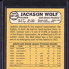 Jackson Wolf 2024 Topps Archives 68FF-JW 1968 Fan Favorites Blue  Auto RC 5/25