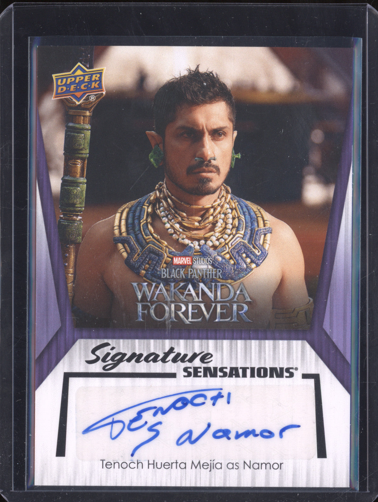 Namor 2024 Upper Deck Marvel Studios Series 2 SS-TH Signature Sensations