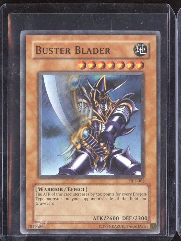 Buster Blader 2003 Yugioh Duelist League Series 1 DI 1-002 Super Rare