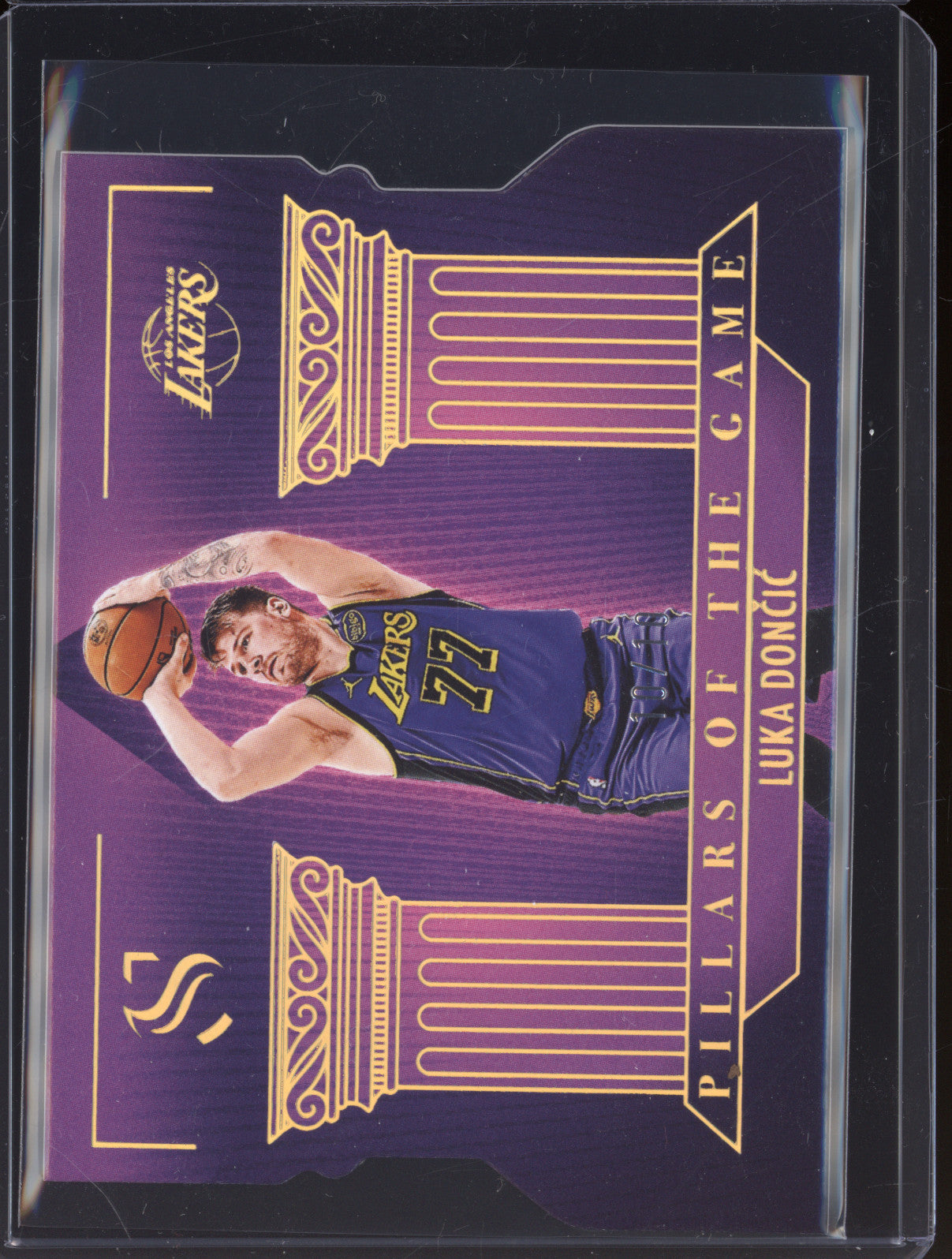 Luka Doncic 2024-25 Panini Silhouette 6 Pillars Of The Game 10/10