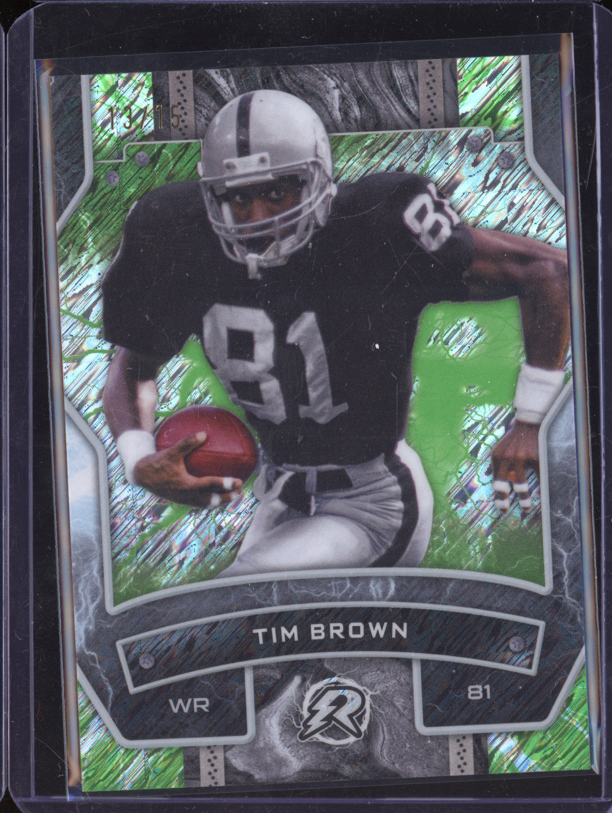 Tim Brown 2024 Topps Resurgence 79 Lime Green Static 13/15