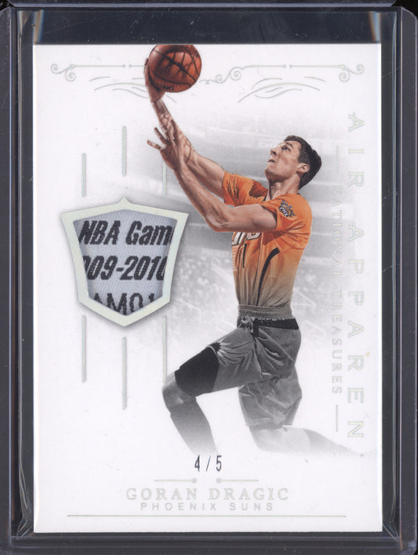 Goran Dragic 2013-14 Panini National Treasures 13 Air Apparent 4/5