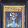 Mystical Elf 2003 Yugioh Legend of Blue Eyes White Dragpn LOB-062 Super Rare