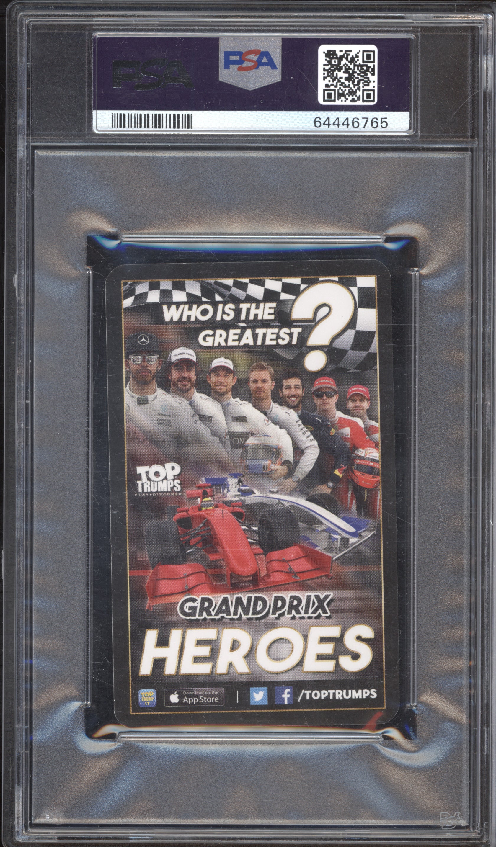 Max Verstappen 2016 Top Trumps  F1 Grand Prix Heroes PSA 9