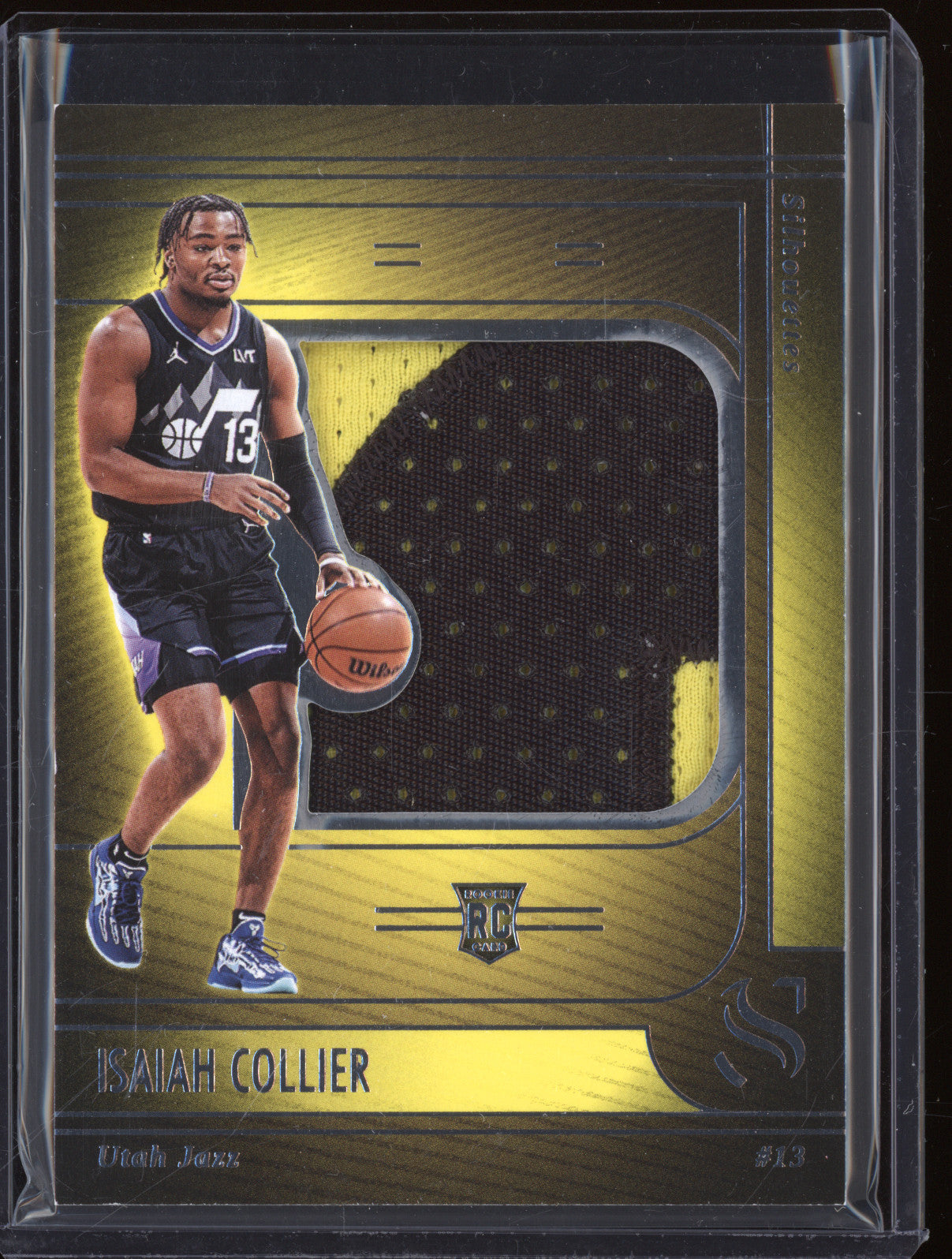 Isaiah Collier 2024-25 Panini Silhouette S-ICL Silhouettes RC