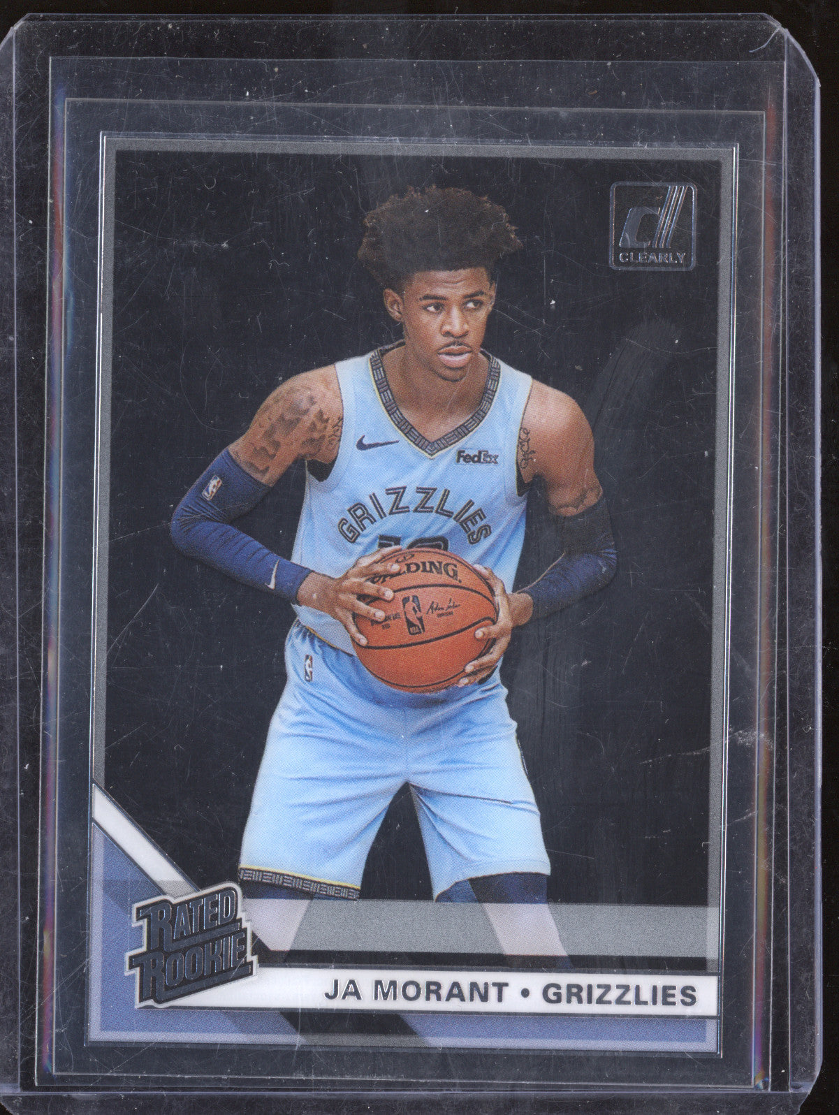 Ja Morant 2019-20 Panini Clearly Donruss 52 Luminiscent