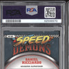 Daniel Ricciardo 2023 Topps Chrome F1 SD-DR Speed Demons Gold 13/50 PSA 10