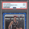 Victor Wembanyama 2023-24 Panini Hoops 277 Hyper Blue RC PSA 9