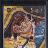 Austin Reaves 2021-22 Panini Select 248 Gold Wave Courtside RC