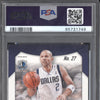 Jason Kidd 2014-15 Panini Prizm 27 Auto Red Pulsar 89/99 PSA 9