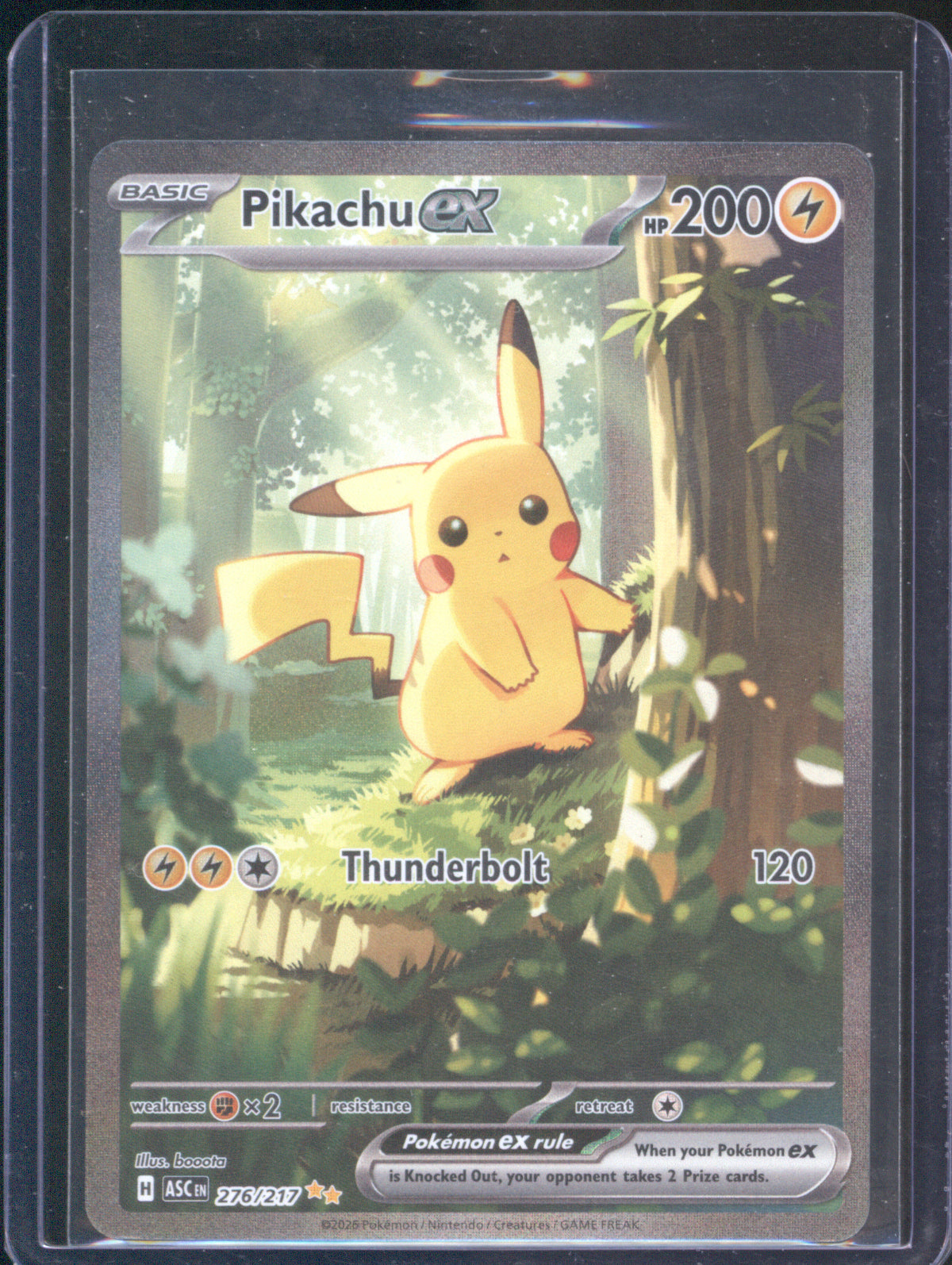 Pikachu ex 2026 Pokemon Ascended Heroes ASC 276/217 Special Illustration Rare