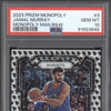 Jamal Murray 2023-24 Panini Prizm Monopoly 3 Monopoly Man Black & White PSA 10