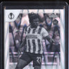 Johan Bakayoko 2022-23 Topps Chrome UEFA 126 Black & White Ray Wave RC