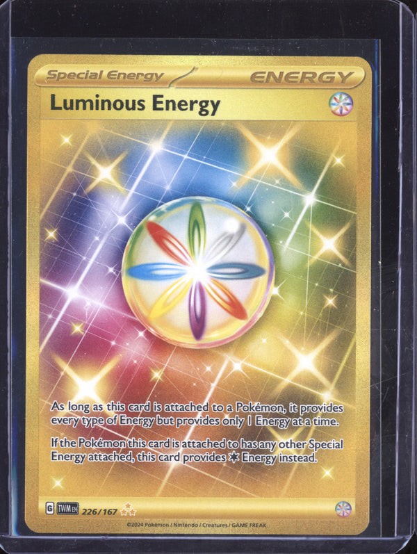 Luminous Energy 2024 Pokemon Twilight Masquerade 226/167 Hyper Rare