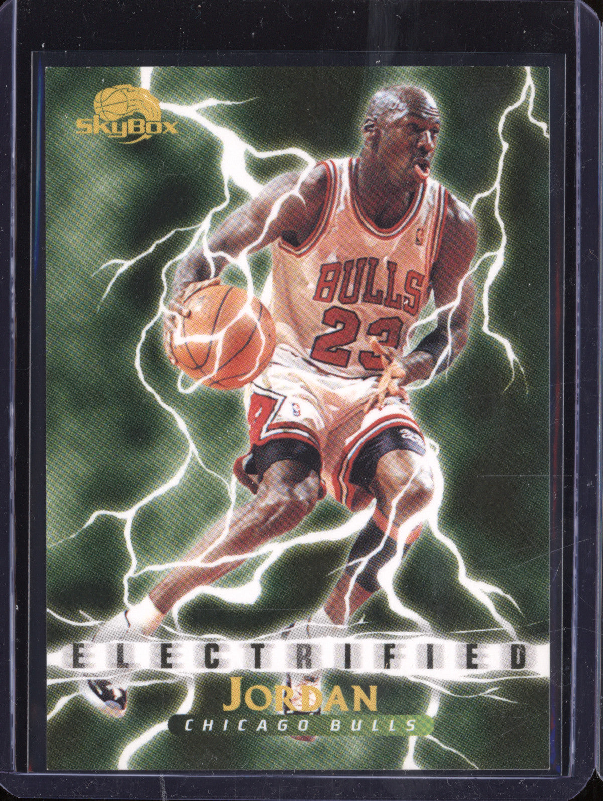 Michael Jordan 1996-97 Skybox Premium 278 Electrified
