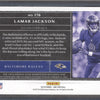 Lamar Jackson 2019 Panini One Football 176 Dual Patch Autograph Bronze 18/25