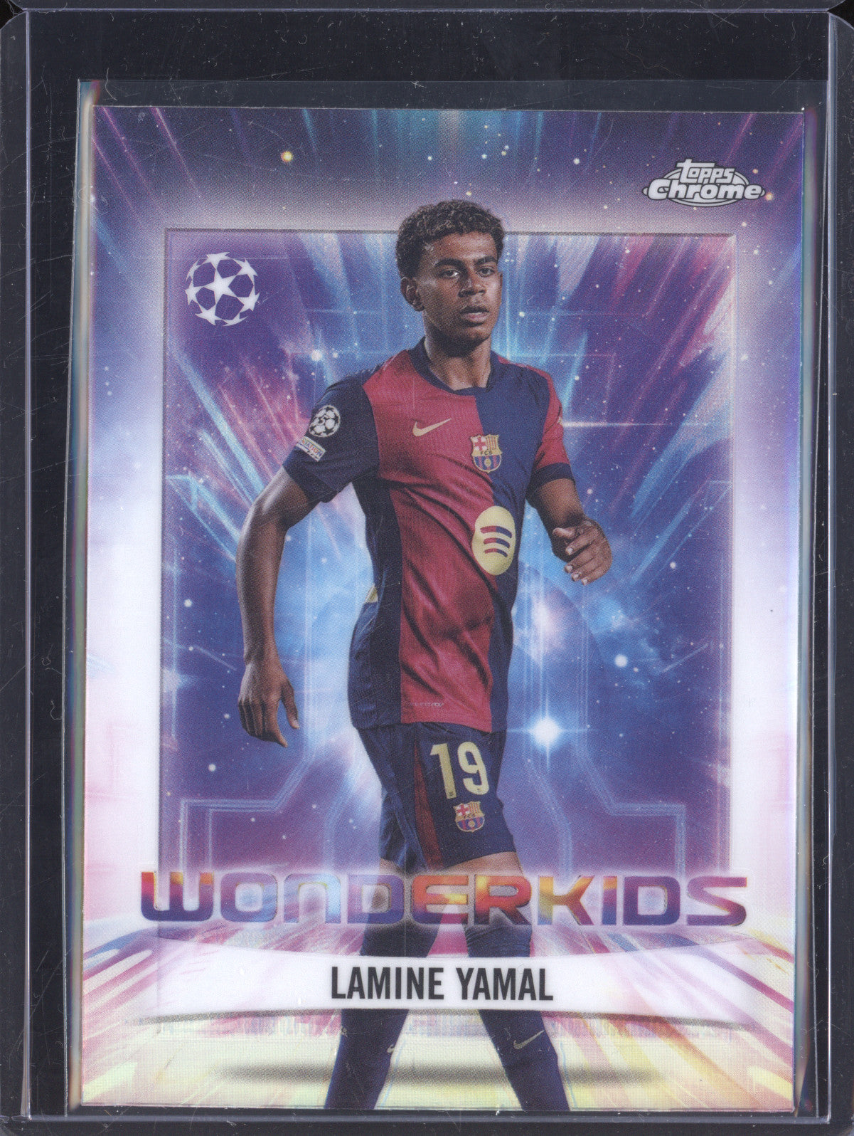 Lamine Yamal 2024-25 Topps Chrome WK-1 Wonderkids