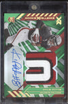 Kyle Pitts 2021 Panini XR RXA-KPI Xcellence Autograph Swatches Green RC 2/5